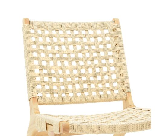 Πολυθρόνα Polisin pakoworld σχοινί-rubberwood σε φυσική απόχρωση 55x80x77εκ - ΚΑΡΕΚΛΕΣ - ΠΟΛΥΘΡΟΝΕΣ ΕΣ. στο Milonadakis.gr