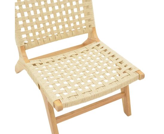 Πολυθρόνα Polisin pakoworld σχοινί-rubberwood σε φυσική απόχρωση 55x80x77εκ - ΚΑΡΕΚΛΕΣ - ΠΟΛΥΘΡΟΝΕΣ ΕΣ. στο Milonadakis.gr