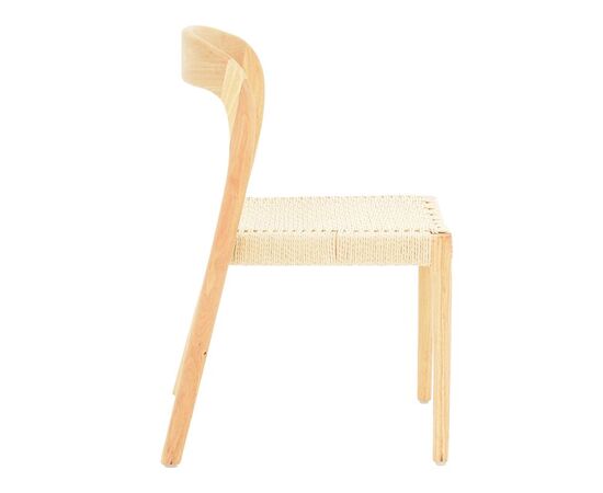 Καρέκλα Tavrine pakoworld σχοινί-rubberwood σε φυσική απόχρωση 47x59x78εκ - ΚΑΡΕΚΛΕΣ - ΠΟΛΥΘΡΟΝΕΣ ΕΣ. στο Milonadakis.gr