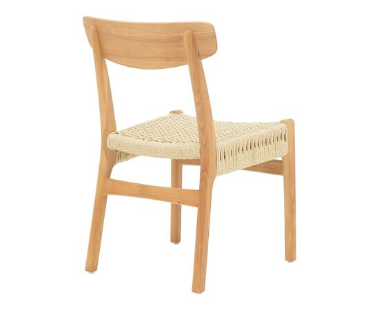 Καρέκλα Eaprine pakoworld φυσικό σχοινί-rubberwood 49x53x77εκ - ΚΑΡΕΚΛΕΣ - ΠΟΛΥΘΡΟΝΕΣ ΕΣ. στο Milonadakis.gr