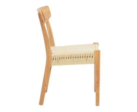 Καρέκλα Eaprine pakoworld φυσικό σχοινί-rubberwood 49x53x77εκ - ΚΑΡΕΚΛΕΣ - ΠΟΛΥΘΡΟΝΕΣ ΕΣ. στο Milonadakis.gr