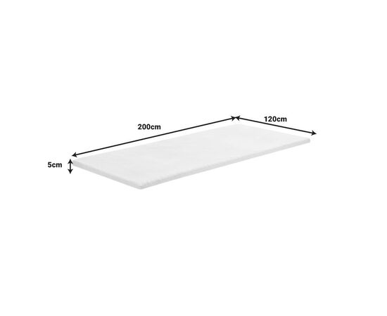 Ανώστρωμα Casmeriane pakoworld roll pack λευκό ύφασμα-memory foam 120x200x5εκ - ΣΤΡΩΜΑΤΑ ΥΠΝΟΥ & ΣΟΜΙΕΔΕΣ στο Milonadakis.gr