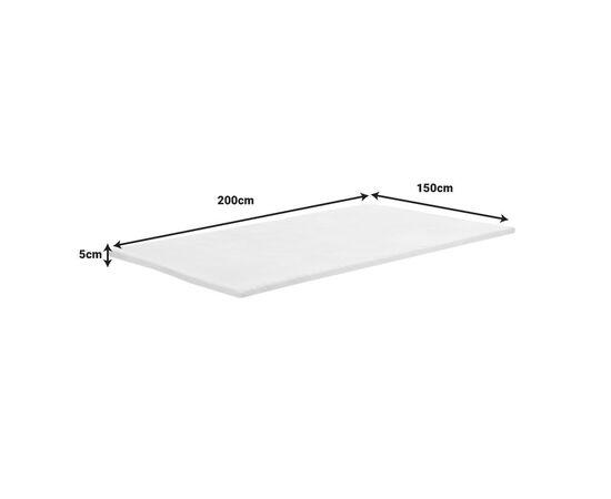 Ανώστρωμα Casmeriane pakoworld roll pack λευκό ύφασμα-memory foam 150x200x5εκ - ΣΤΡΩΜΑΤΑ ΥΠΝΟΥ & ΣΟΜΙΕΔΕΣ στο Milonadakis.gr