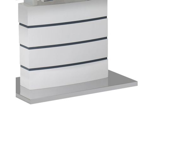 Τραπέζι επεκτεινόμενο Darsile Inart γκρι-ανθρακί mdf 140-180x90x76εκ - ΤΡΑΠΕΖΙΑ ΚΟΥΖΙΝΑΣ στο Milonadakis.gr