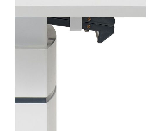 Τραπέζι επεκτεινόμενο Darsile Inart γκρι-ανθρακί mdf 140-180x90x76εκ - ΤΡΑΠΕΖΙΑ ΚΟΥΖΙΝΑΣ στο Milonadakis.gr