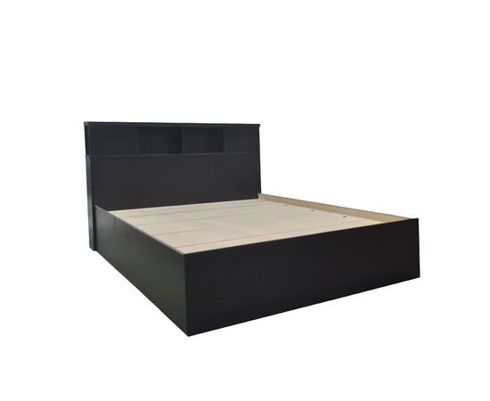 Κρεβάτι διπλό OLYMPUS pakoworld σε χρώμα wenge 140x200εκ - ΚΡΕΒΑΤΙΑ στο Milonadakis.gr