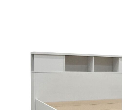 Κρεβάτι διπλό OLYMPUS pakoworld σε χρώμα λευκό 140x200εκ - ΚΡΕΒΑΤΙΑ στο Milonadakis.gr