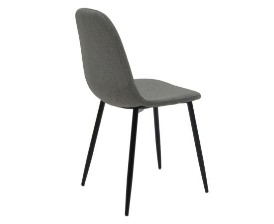 Τραπεζαρία Gustas-Bella pakoworld σετ 5τμχ γκρι μαρμάρου sintered stone-μαύρο μέταλλο 120x60x75εκ - ΤΡΑΠΕΖΑΡΙΕΣ στο Milonadakis.gr