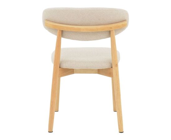 Καρέκλα Ubene pakoworld rubberwood και ύφασμα σε φυσική και μπεζ απόχρωση 46x58x79εκ - ΚΑΡΕΚΛΕΣ - ΠΟΛΥΘΡΟΝΕΣ ΕΣ. στο Milonadakis.gr