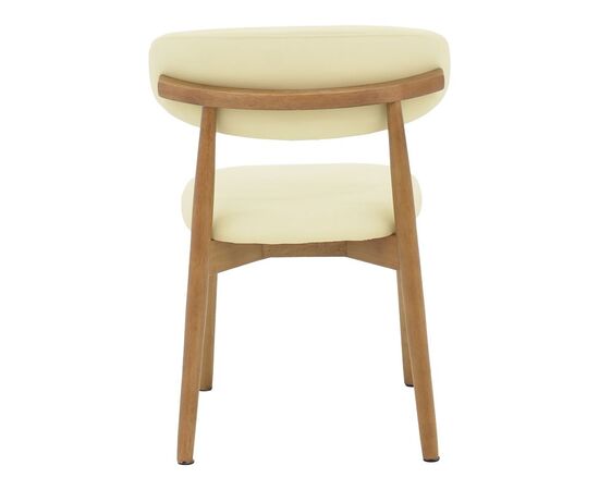 Καρέκλα Ubene pakoworld rubberwood και pu σε καρυδί και μπεζ απόχρωση 46x58x79εκ - ΚΑΡΕΚΛΕΣ - ΠΟΛΥΘΡΟΝΕΣ ΕΣ. στο Milonadakis.gr