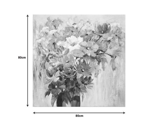 Πίνακας σε καμβά Spino I Inart 80x3x80εκ - ΠΙΝΑΚΕΣ στο Milonadakis.gr