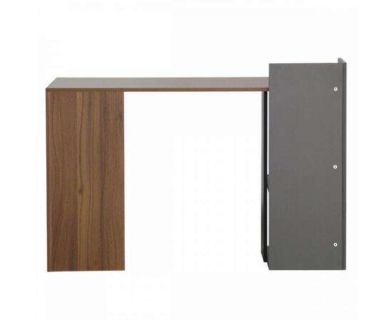 ΓΡΑΦΕΙΟ ΜΕΛΑΜΙΝΗΣ HM8994.01 ΚΑΡΥΔΙ ΓΚΡΙ 112x55x85Y εκ. - ΓΡΑΦΕΙΑ στο Milonadakis.gr