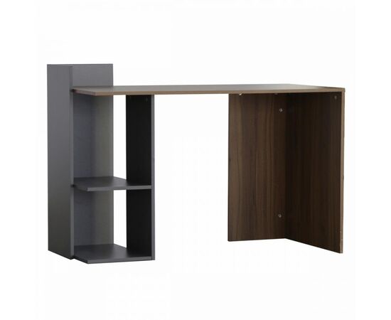 ΓΡΑΦΕΙΟ ΜΕΛΑΜΙΝΗΣ HM8994.01 ΚΑΡΥΔΙ ΓΚΡΙ 112x55x85Y εκ. - ΓΡΑΦΕΙΑ στο Milonadakis.gr