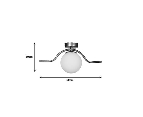 Φωτιστικό οροφής Jacken pakoworld Ε27 χρυσό μέταλλο 50x30x30εκ - ΦΩΤΙΣΤΙΚΑ ΟΡΟΦΗΣ στο Milonadakis.gr