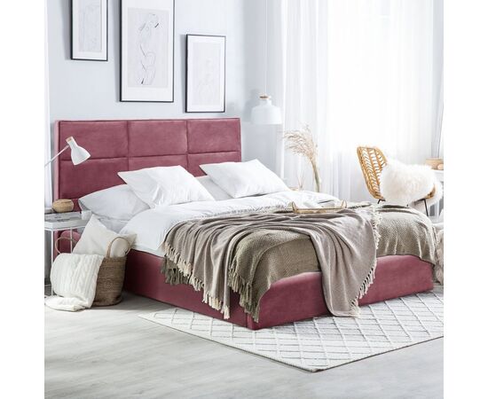 ΚΡΕΒΑΤΙ BRILEY HM583.02 ΒΕΛΟΥΔΟ ΣΑΠΙΟ ΜΗΛΟ ΜΕ ΑΠΟΘΗΚΕΥΤΙΚΟ ΧΩΡΟ 160x200 εκ. - ΚΡΕΒΑΤΙΑ στο Milonadakis.gr