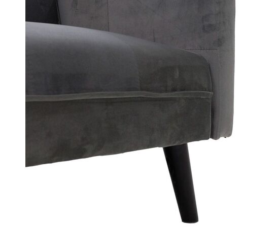 Γωνιακός καναπές-κρεβάτι με σκαμπό Dream pakoworld  γκρι-ασημί βελούδο 209x157x80εκ - ΚΑΝΑΠΕΔΕΣ-ΣΑΛΟΝΙΑ στο Milonadakis.gr