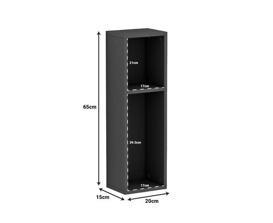 Επιδαπέδια ραφιέρα Racks pakoworld σε γκρι απόχρωση 20x15x65εκ - ΟΡΓΑΝΩΣΗ ΣΠΙΤΙΟΥ στο Milonadakis.gr