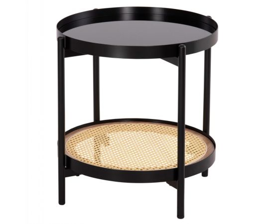 ΒΟΗΘΗΤΙΚΟ ΤΡΑΠΕΖΙ SEITZ HM18031 ΓΥΑΛΙ TOP-ΜΕΤΑΛΛΟ-RATTAN ΣΕ ΦΥΣΙΚΟ Φ50x55,5Υεκ. - ΒΟΗΘΗΤΙΚΑ ΤΡΑΠΕΖΑΚΙΑ στο Milonadakis.gr
