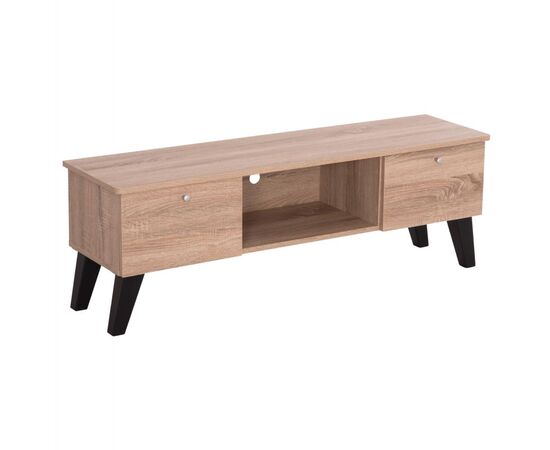 ΕΠΙΠΛΟ ΤΗΛΕΟΡΑΣΗΣ IREN HM2481.01 ΜΕΛΑΜΙΝΗ ΣΕ SONAMA OAK-ΜΑΥΡΟ 120x32,5-34x41Yεκ. - ΕΠΙΠΛΑ ΤΗΛΕΟΡΑΣΗΣ στο Milonadakis.gr