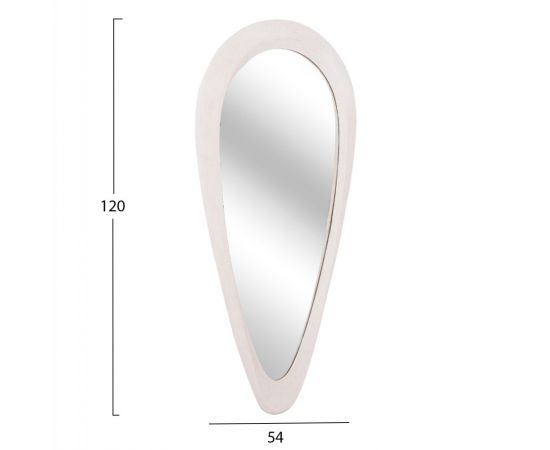 ΚΑΘΡΕΠΤΗΣ ΤΟΙΧΟΥ ΣΕΙΡΑ SANTORINI HM4512 MDF ΣΕ ΥΠΟΛΕΥΚΟ 54x3,5x120Υεκ - ΚΑΘΡΕΠΤΕΣ στο Milonadakis.gr