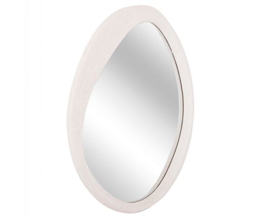 ΚΑΘΡΕΠΤΗΣ ΤΟΙΧΟΥ ΟΒΑΛ ΣΕΙΡΑ SANTORINI HM4514 MDF ΣΕ ΥΠΟΛΕΥΚΟ 48x3,2x60Υεκ - ΚΑΘΡΕΠΤΕΣ στο Milonadakis.gr