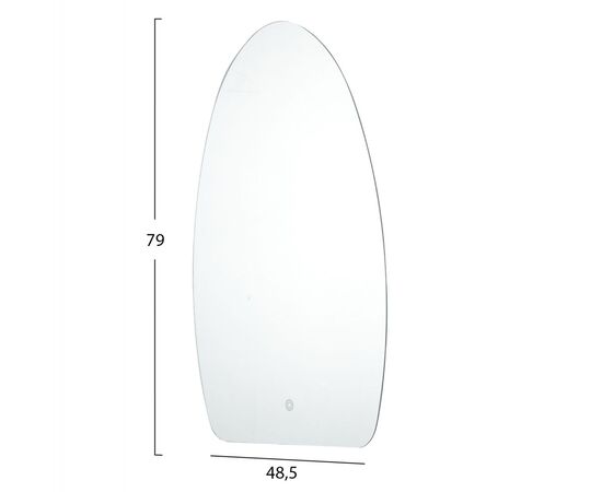 ΚΑΘΡΕΠΤΗΣ TOIXOY ΣΕΙΡΑ TORCH HM4496 ΧΩΡΙΣ ΠΛΑΙΣΙΟ-LED ΟΠΙΣΘΙΟΣ ΦΩΤΙΣΜΟΣ 48,5x79Υεκ. - ΚΑΘΡΕΠΤΕΣ στο Milonadakis.gr