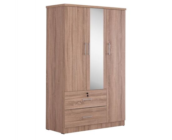 ΝΤΟΥΛΑΠΑ ΜΕ ΚΑΘΡΕΦΤΗ & ΣΥΡΤΑΡΙΑ CEASAR HM2485.11 SONAMA OAK ΜΕΛΑΜΙΝΗ 119x48x183Υεκ - ΝΤΟΥΛΑΠΕΣ στο Milonadakis.gr