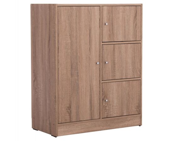 ΝΤΟΥΛΑΠΙ ΜΕ 4 ΑΠΟΘ.ΧΩΡΟΥΣ MATIN HM2479.02 SONAMA OAK ΜΕΛΑΜΙΝΗ 80x39,5x99,5Υεκ. - ΝΤΟΥΛΑΠΕΣ στο Milonadakis.gr