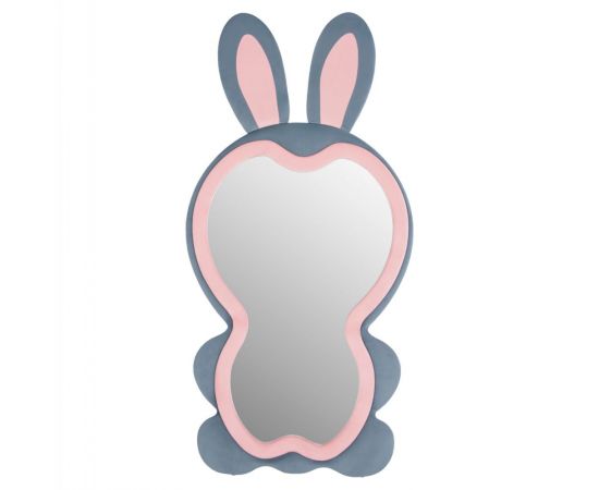 ΠΑΙΔΙΚΟΣ ΚΑΘΡΕΦΤΗΣ ΔΑΠΕΔΟΥ BUNNY HM4489.02 MDF ΡΟΖ & ΜΠΛΕ-ΜΑΥΡΟ STAND 80x162Υεκ. - ΚΑΘΡΕΠΤΕΣ στο Milonadakis.gr