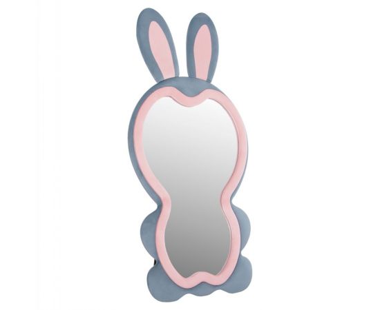 ΠΑΙΔΙΚΟΣ ΚΑΘΡΕΦΤΗΣ ΔΑΠΕΔΟΥ BUNNY HM4489.02 MDF ΡΟΖ & ΜΠΛΕ-ΜΑΥΡΟ STAND 80x162Υεκ. - ΚΑΘΡΕΠΤΕΣ στο Milonadakis.gr