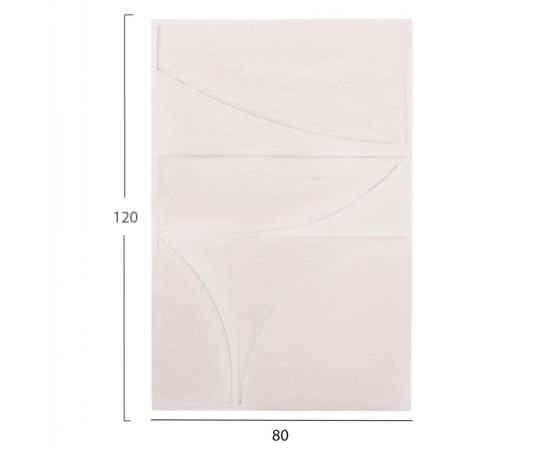 ΠΙΝΑΚΑΣ ΣΕΙΡΑ SANTORINI HM4505 MDF ΣΕ ΥΠΟΛΕΥΚΟ ΧΡΩΜΑ 80x4(πάχος)x120Υεκ. - ΠΙΝΑΚΕΣ στο Milonadakis.gr