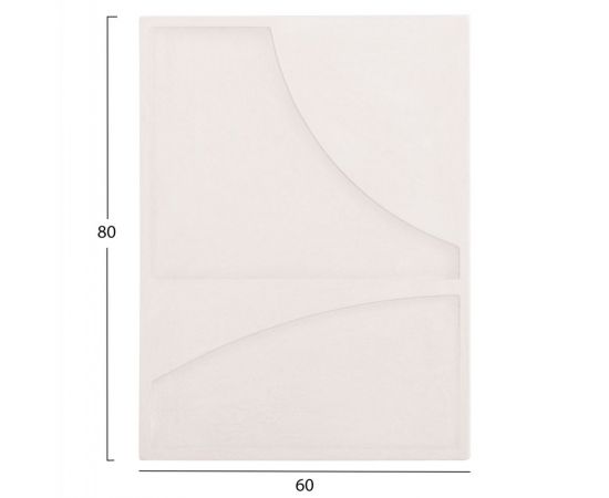 ΠΙΝΑΚΑΣ ΟΡΘΟΓΩΝΙΟΣ ΣΕΙΡΑ SANTORINI HM4509 MDF ΥΠΟΛΕΥΚΟ ΧΡΩΜΑ 60x4(πάχος)x80Υεκ. - ΠΙΝΑΚΕΣ στο Milonadakis.gr