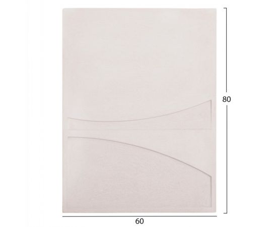 ΠΙΝΑΚΑΣ ΟΡΘΟΓΩΝΙΟΣ ΣΕΙΡΑ SANTORINI HM4510 MDF ΣΕ ΥΠΟΛΕΥΚΟ ΧΡΩΜΑ 60x4(πάχος)x80Υεκ. - ΠΙΝΑΚΕΣ στο Milonadakis.gr