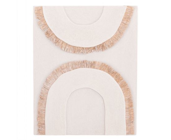 ΠΙΝΑΚΑΣ ΟΡΘΟΓΩΝΙΟΣ ΣΕΙΡΑ SANTORINI HM4535 MDF ΥΠΟΛΕΥΚΟ ΧΡΩΜΑ-ΔΙΑΚΟΣΜΗΣΗ ΜΠΕΖ 48x4,5(πάχος)x60Υεκ. - ΠΙΝΑΚΕΣ στο Milonadakis.gr