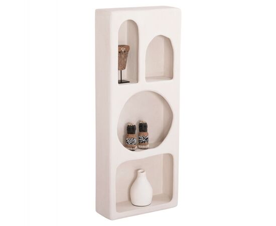 ΡΑΦΙΕΡΑ ΤΟΙΧΟΥ ΣΕΙΡΑ SANTORINI HM18069 MDF ΣΕ ΥΠΟΛΕΥΚΟ ΧΡΩΜΑ 47,5x18x120Υεκ. - ΡΑΦΙΑ ΤΟΙΧΟΥ στο Milonadakis.gr