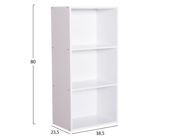ΡΑΦΙΕΡΑ ΤΟΙΧΟΥ CUBICON HM9941.01 ΛΕΥΚΗ ΜΕΛΑΜΙΝΗ 38,5x23,5x80Υεκ. - ΡΑΦΙΑ ΤΟΙΧΟΥ στο Milonadakis.gr