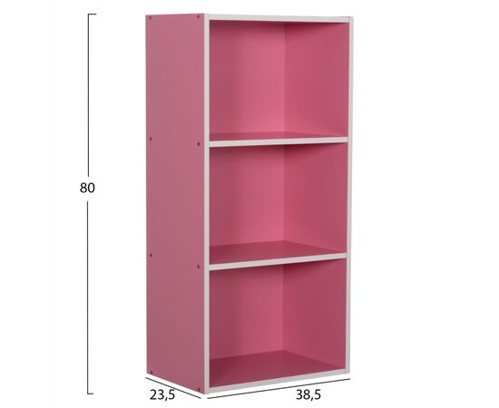 ΡΑΦΙΕΡΑ ΤΟΙΧΟΥ CUBICON HM9941.06 ΡΟΖ-ΛΕΥΚΗ ΜΕΛΑΜΙΝΗ 38,5x23,5x80Υεκ. - ΡΑΦΙΑ ΤΟΙΧΟΥ στο Milonadakis.gr