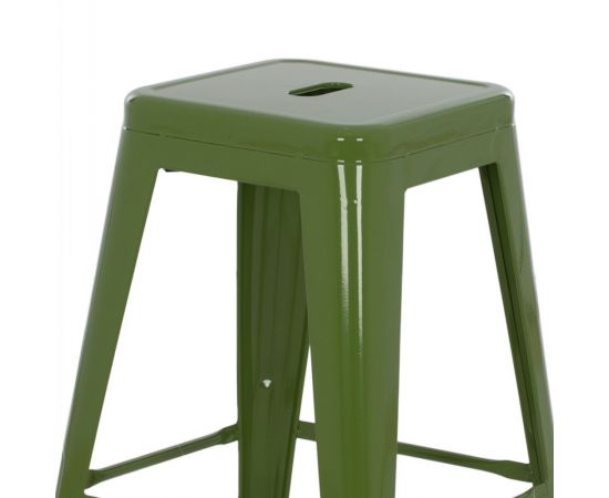 ΣΚΑΜΠΟ ΜΕΣΑΙΟΥ ΥΨΟΥΣ ΜΕΤΑΛΛΙΚΟ MELITA HM8573.53 ΣΕ LIGHT OLIVE GREEN 43x43x67Υεκ. - ΣΚΑΜΠΟ ΜΠΑΡ στο Milonadakis.gr