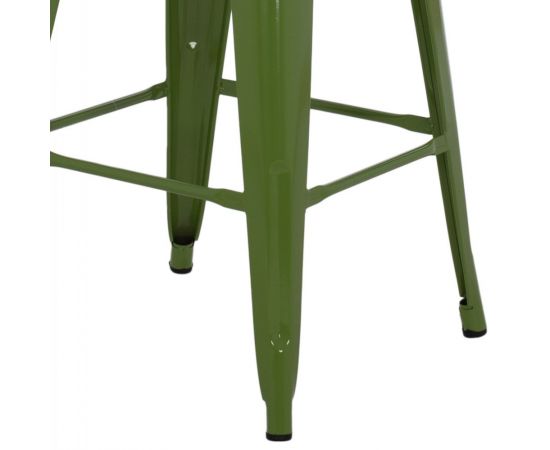 ΣΚΑΜΠΟ ΜΕΣΑΙΟΥ ΥΨΟΥΣ ΜΕΤΑΛΛΙΚΟ MELITA HM8573.53 ΣΕ LIGHT OLIVE GREEN 43x43x67Υεκ. - ΣΚΑΜΠΟ ΜΠΑΡ στο Milonadakis.gr