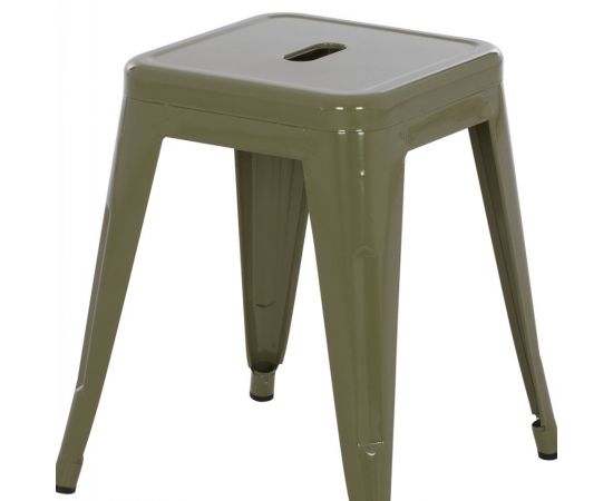 ΣΚΑΜΠΟ ΜΕΤΑΛΛΙΚΟ MELITA HM0096.43 ΣΕ DARK OLIVE ΧΡΩΜΑ 39x39x46Υεκ. - ΠΟΥΦ - ΣΚΑΜΠΟ - ΜΠΑΟΥΛΟ στο Milonadakis.gr