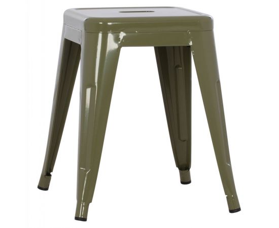 ΣΚΑΜΠΟ ΜΕΤΑΛΛΙΚΟ MELITA HM0096.43 ΣΕ DARK OLIVE ΧΡΩΜΑ 39x39x46Υεκ. - ΠΟΥΦ - ΣΚΑΜΠΟ - ΜΠΑΟΥΛΟ στο Milonadakis.gr