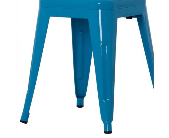 ΣΚΑΜΠΟ ΜΕΤΑΛΛΙΚΟ MELITA HM0096.48 ΣΕ ΜΠΛΕ ΧΡΩΜΑ 39x39x46Υεκ. - ΠΟΥΦ - ΣΚΑΜΠΟ - ΜΠΑΟΥΛΟ στο Milonadakis.gr