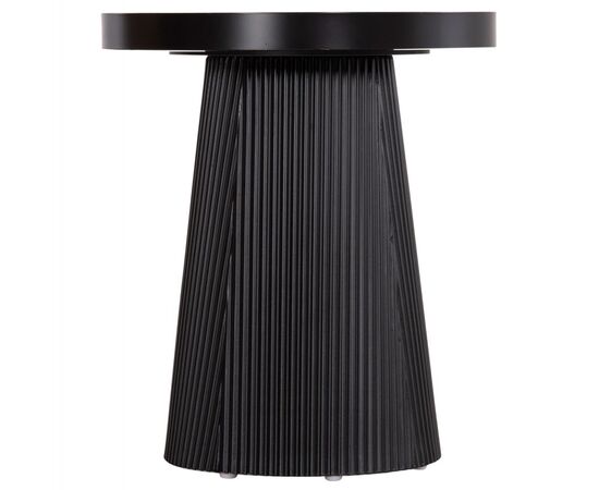ΤΡΑΠΕΖΑΚΙ ΒΟΗΘΗΤΙΚΟ DENTON HM18023.01 MDF TOP ΦΥΣΙΚΟ ΞΥΛΟΥ-ΒΑΣΗ ΜΑΥΡΗ Φ45x51,5Υεκ. - ΤΡΑΠΕΖΑΚΙΑ ΣΑΛΟΝΙΟΥ στο Milonadakis.gr
