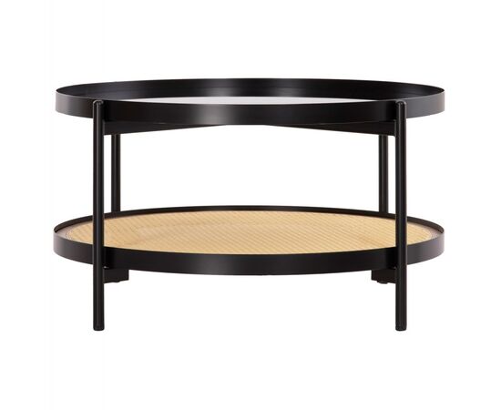 ΤΡΑΠΕΖΙ ΣΑΛΟΝΙΟΥ SEITZ HM18030 ΓΥΑΛΙ TOP-ΜΕΤΑΛΛΟ-RATTAN ΣΕ ΦΥΣΙΚΟ Φ80x45Υεκ. - ΤΡΑΠΕΖΑΚΙΑ ΣΑΛΟΝΙΟΥ στο Milonadakis.gr