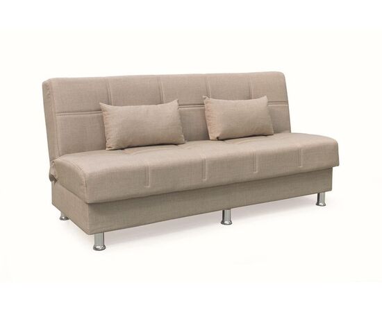 FELINA LIGHT BROWN ΥΦΑΣΜΑ 3ΘΕΣΙΟΣ ΚΑΝΑΠΕΣ/ΚΡΕΒΑΤΙ ΜΕ ΑΠΟΘ.ΧΩΡΟ 182X90εκ. - ΚΑΝΑΠΕΔΕΣ-ΣΑΛΟΝΙΑ στο Milonadakis.gr