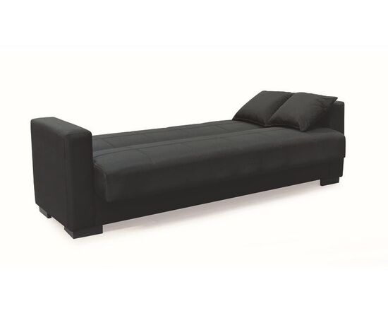 ROVER BLACK ΥΦΑΣΜΑ 3ΘΕΣΙΟΣ ΚΑΝΑΠΕΣ/ΚΡΕΒΑΤΙ ΜΕ ΑΠΟΘ.ΧΩΡΟ 210X80εκ. - ΚΑΝΑΠΕΔΕΣ-ΣΑΛΟΝΙΑ στο Milonadakis.gr