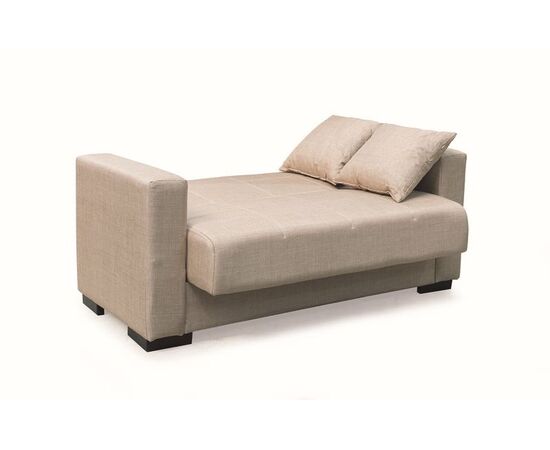 ROVER LIGHT BROWN ΥΦΑΣΜΑ 2ΘΕΣΙΟΣ ΚΑΝΑΠΕΣ/ΚΡΕΒΑΤΙ ΜΕ ΑΠΟΘ.ΧΩΡΟ 150Χ80εκ. - ΚΑΝΑΠΕΔΕΣ-ΣΑΛΟΝΙΑ στο Milonadakis.gr
