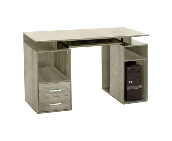 Γραφείο υπολογιστή Liberion pakoworld σε απόχρωση sonoma 120x55x76εκ - ΓΡΑΦΕΙΑ στο Milonadakis.gr