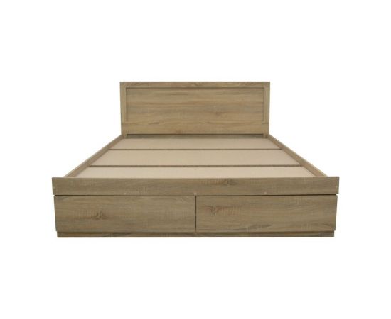 Κρεβάτι Olympus pakoworld με συρτάρι σε φυσική απόχρωση 140x200εκ - ΚΡΕΒΑΤΙΑ στο Milonadakis.gr