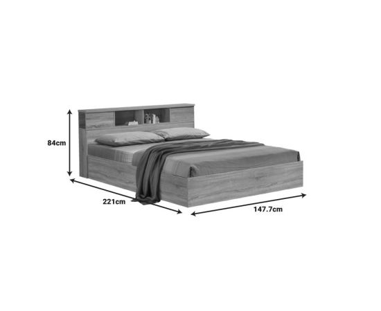 Κρεβάτι OLYMPUS pakoworld σε φυσική απόχρωση 140x200εκ - ΚΡΕΒΑΤΙΑ στο Milonadakis.gr